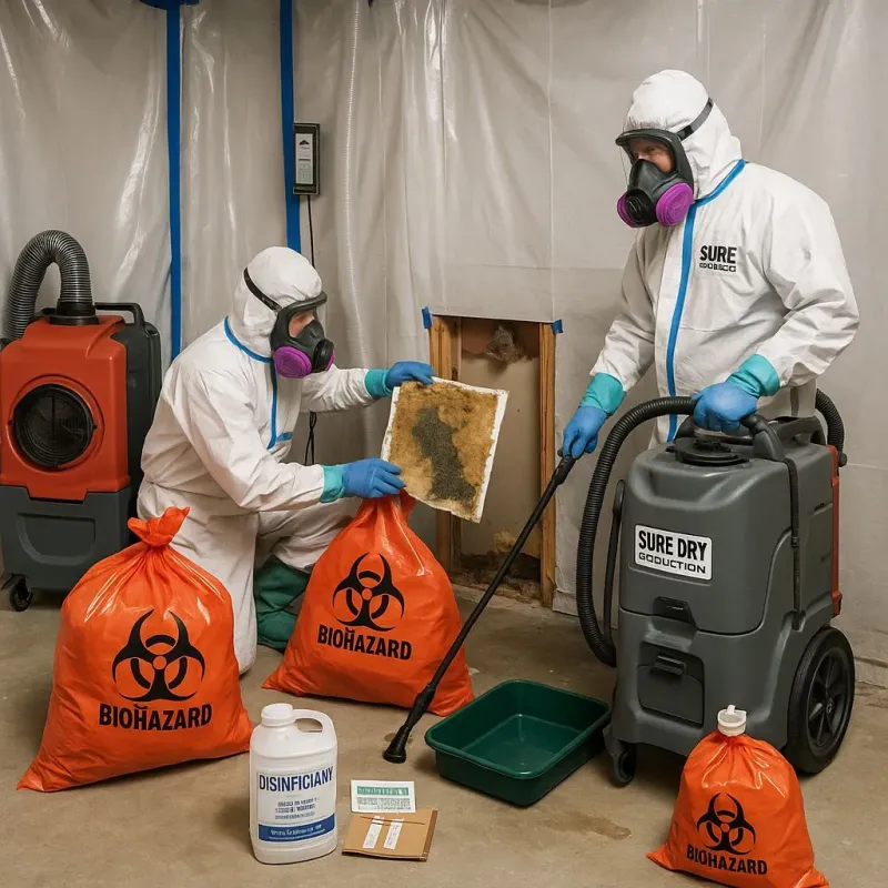 Contaminated Water Handling Protocols process in Oblong, IL